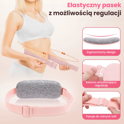 CozyBelly - Pas grzewczy łagodzący bóle menstruacyjne