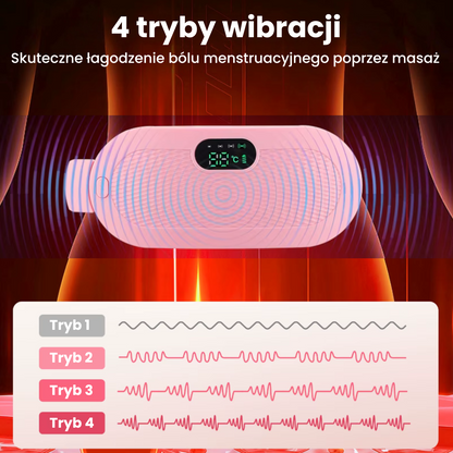 CozyBelly - Pas grzewczy łagodzący bóle menstruacyjne