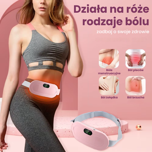 CozyBelly - Pas grzewczy łagodzący bóle menstruacyjne