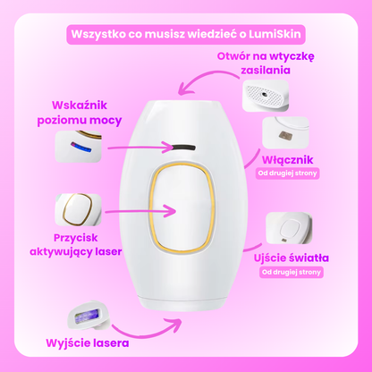 LumiSkin Mini - Depilator laserowy